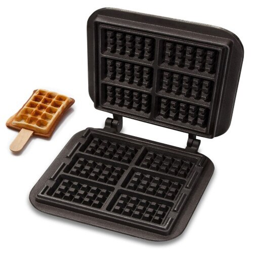 Neumarker Thermocook Plates Only - Rectangle Waffle on a Stick